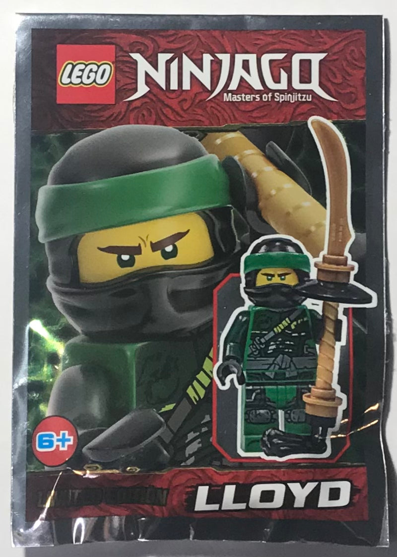 LEGO Ninjago Limited Edition Lloyd Minifigure Foil Pack Bag 891949