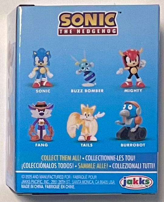 Jakks Sonic 2.5" Inch Boxed Fang Figure Wave 17 Checklane