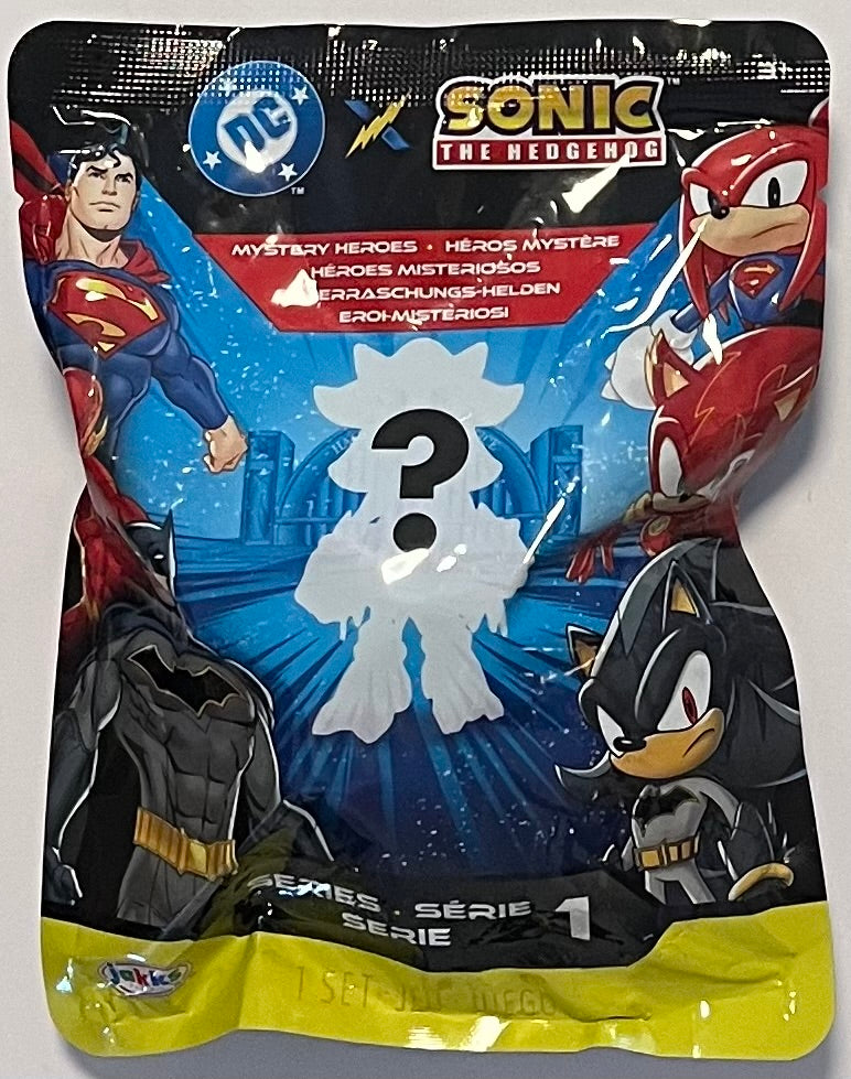 Jakks DC Sonic 2.5" Sonic as The Flash Articulated Figure Series 1