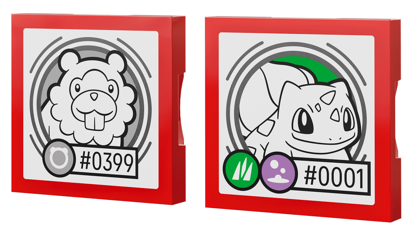 LEGO Pokémon Berry Bash with Bulbasaur and Bidoof 72155