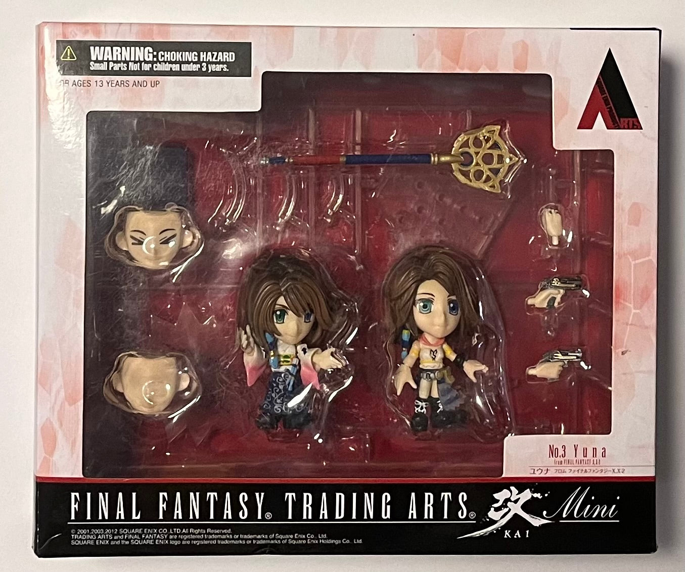 Trading Arts Kai Final Fantasy X X-2 (10 10-2) Mini Yuna Figure (Damaged Box)