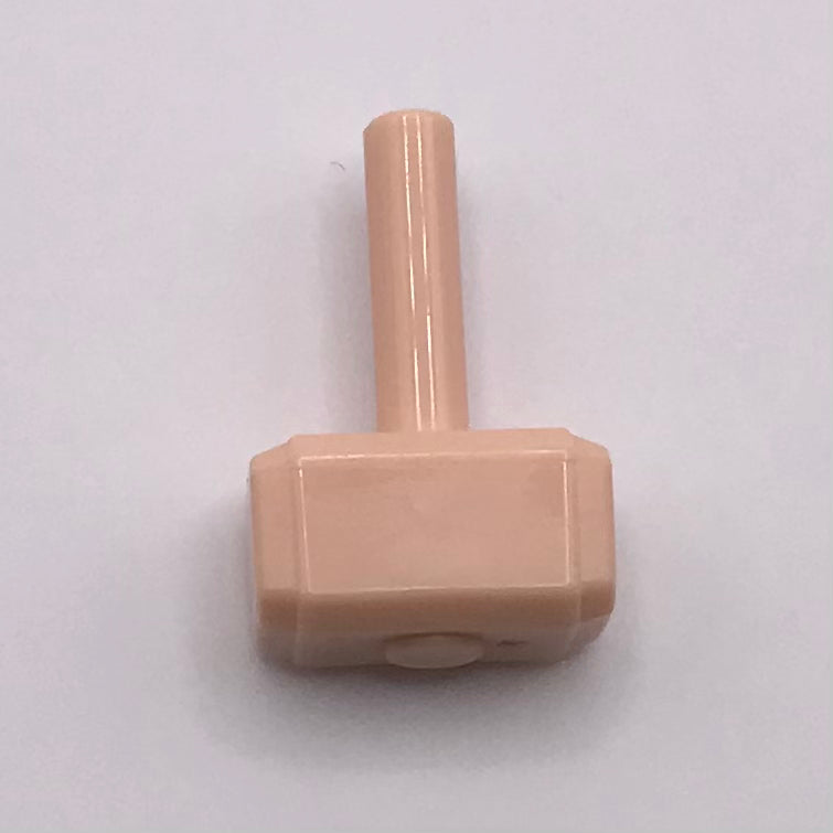 Prototype LEGO Marvel Super Heroes Avengers Thor’s Hammer Mjölnir Utensil Tool Sledgehammer 30163 (Light Nougat) (Used)