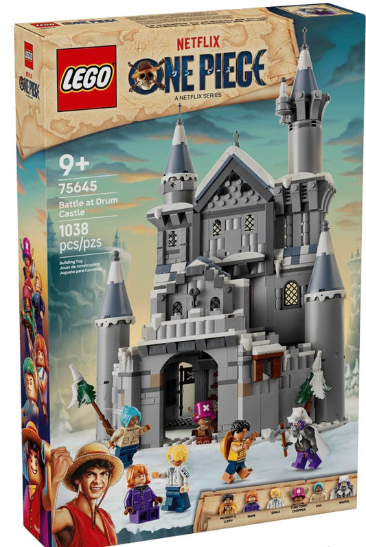 LEGO Netflix ONE PIECE Battle at Drum Castle 75645