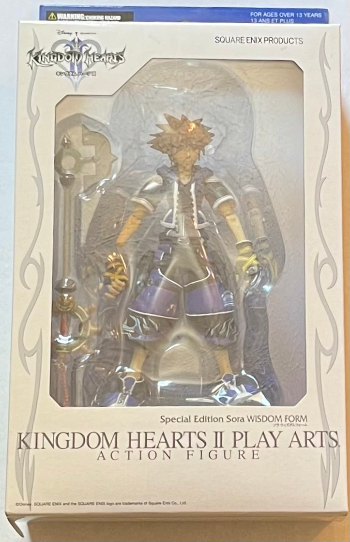 Play Arts Kingdom Hearts II (2) Wisdom Form Sora Figure (Used)