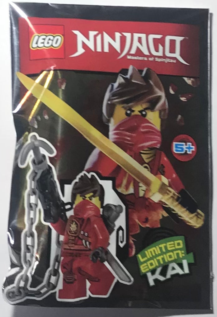 LEGO Ninjago Limited Edition Kai Minifigure Foil Pack Bag 891609