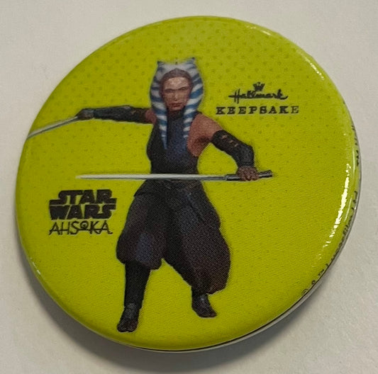2023 SDCC Hallmark Star Wars: Ahsoka Series Ahsoka Tano Keepsake Pin Button