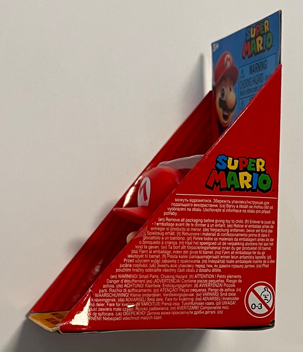 Jakks Super Mario Baby Mario 2.5” Inch Articulated Figure Checklane (B Condition)
