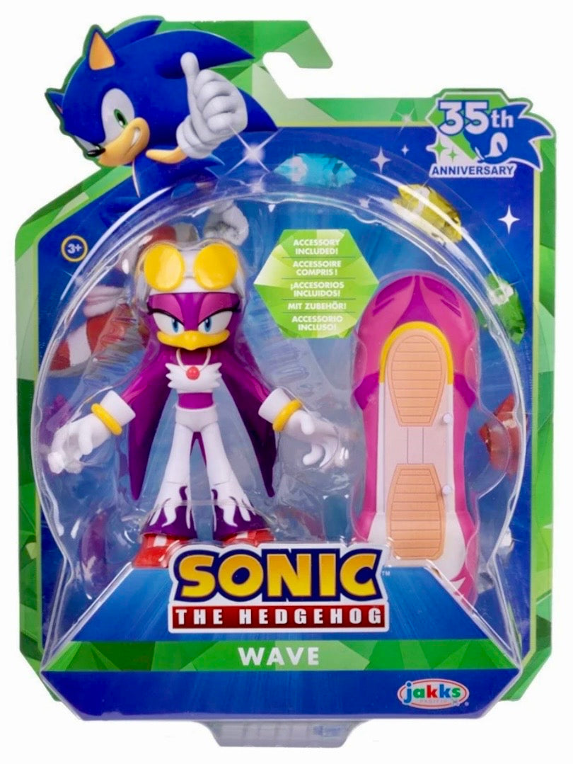 Jakks Sonic 4" Inch Wave 26 Wave Articulated Figure