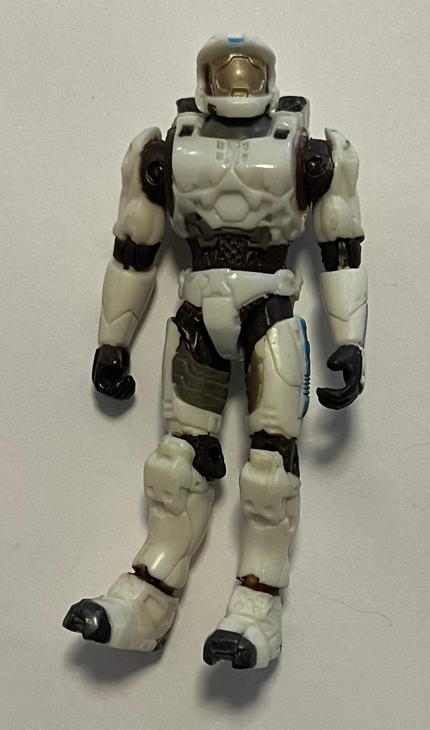 Joyride Studios Halo 2 Mini Series Slayer White Spartan 3” Action Figure (Used) (Loose Joints)