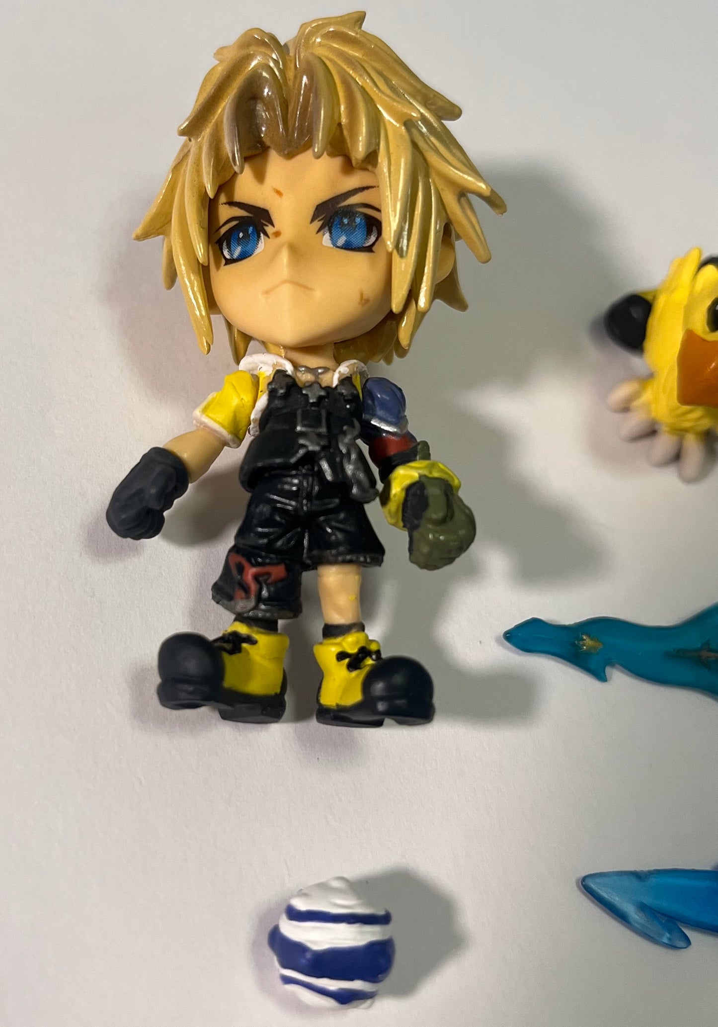 Trading Arts Kai Final Fantasy X (10) Mini Tidus Figure (Used) (Incomplete)