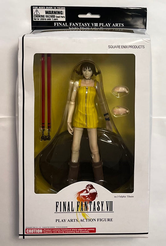 Play Arts Final Fantasy VIII (8) Selphie Tilmitt Action Figure (C Condition)