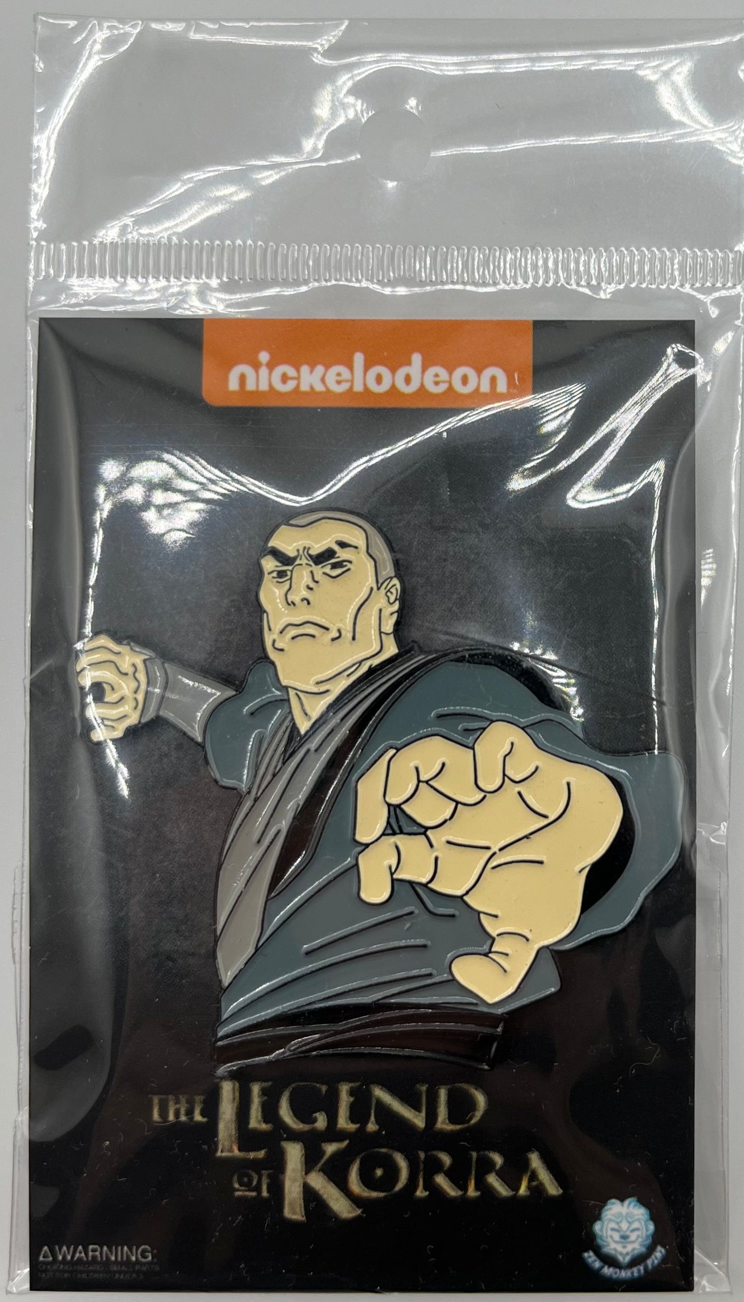 Zen Monkey Studios The Legend of Korra Zaheer Soft Enamel Pin