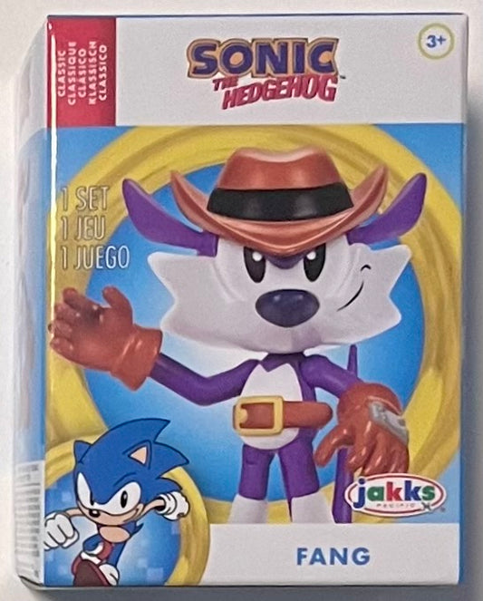 Jakks Sonic 2.5" Inch Boxed Fang Figure Wave 17 Checklane