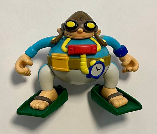 Codename: Kids Next Door Numbuh 2 Hoagie 3” Articulated Figure (S.K.I.D.O.O.D. Version) (Loose Joints) (Used)