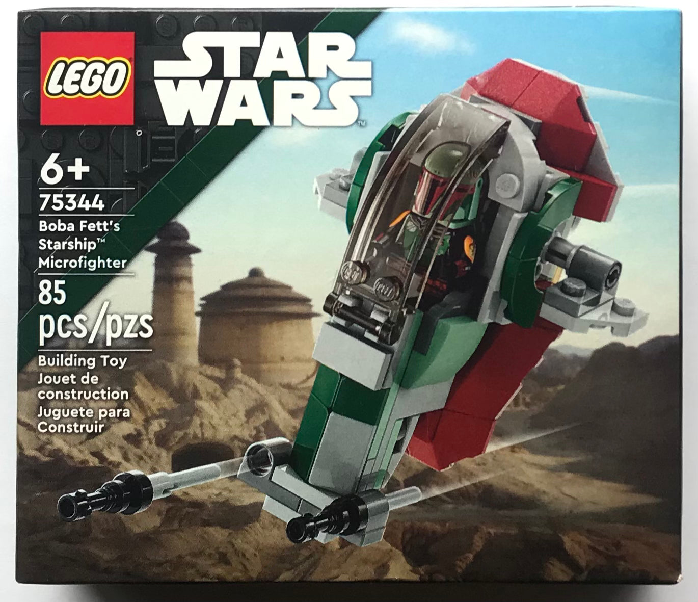 LEGO Star Wars Boba Fett’s Starship Microfighter Set 75344