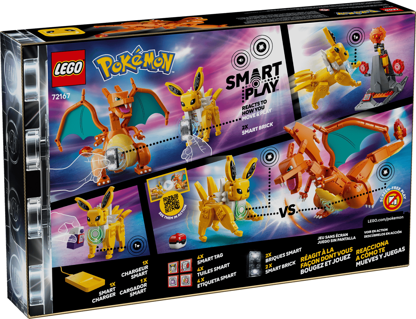 LEGO Pokémon Charizard vs. Jolteon Ultimate Battle 72167