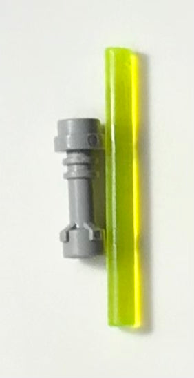 LEGO Star Wars Light Green / Yellow Padawan Lightsaber Hilt (Used)