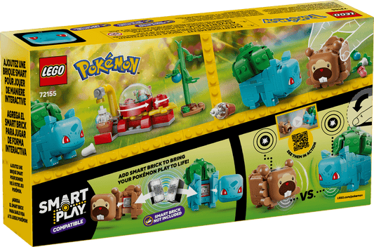 LEGO Pokémon Berry Bash with Bulbasaur and Bidoof 72155