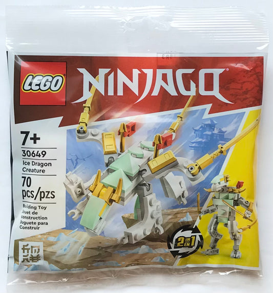 LEGO Polybag Ninjago Ice Dragon Creature Mini Mech Set 30649