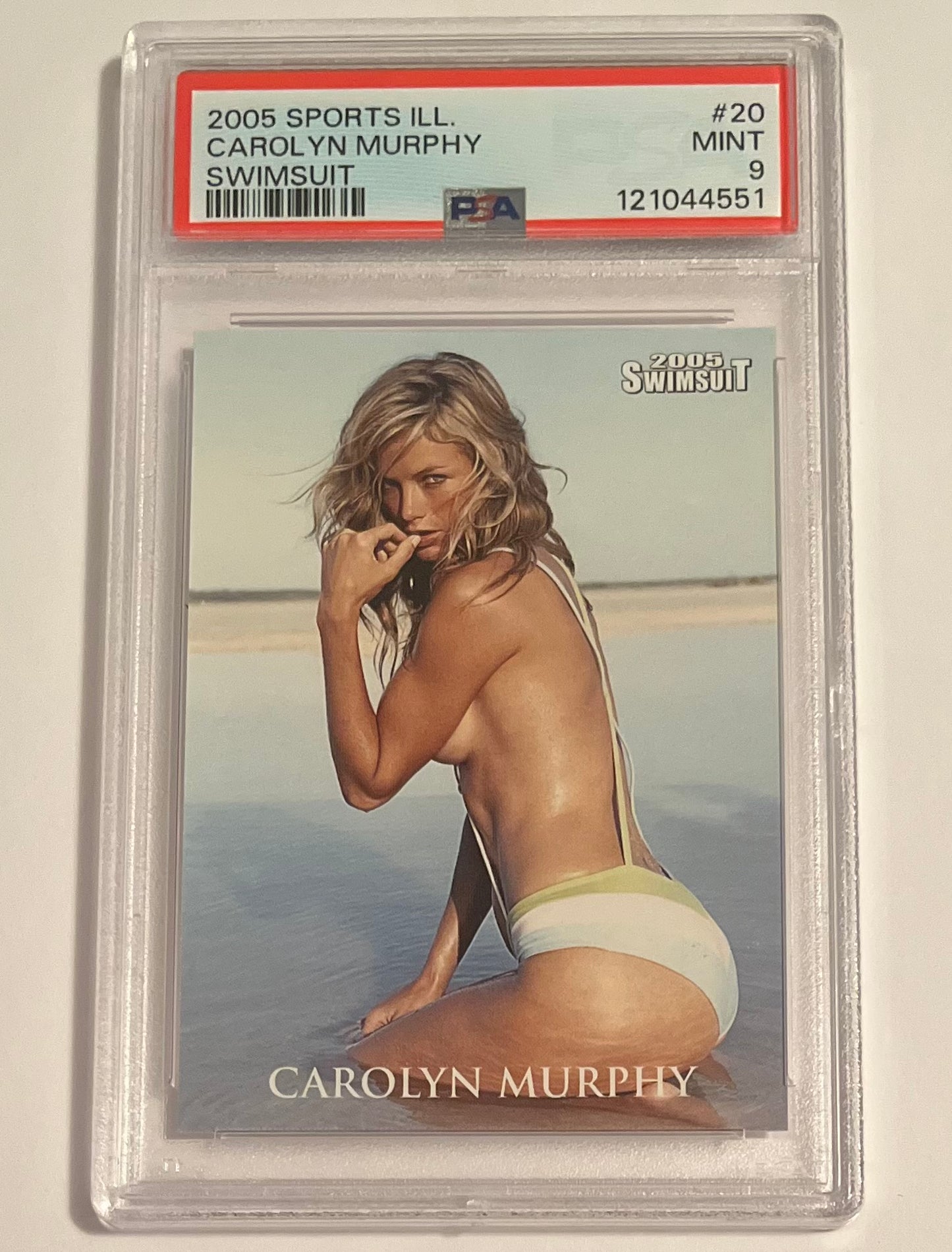 2005 Sports Illustrated Swimsuit Carolyn Murphy Card #20 MINT (PSA 9)