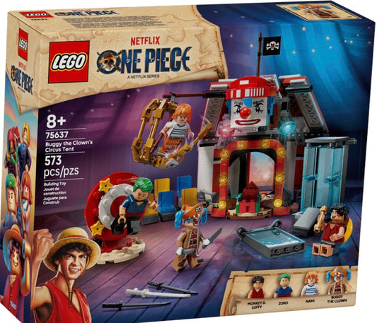 LEGO Netflix ONE PIECE Buggy the Clown’s Circus Tent 75637