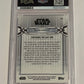 2019 Topps Chrome Legacy Star Wars Island Exercise Orange Refractor 18/25 #188 NM (PSA 7)