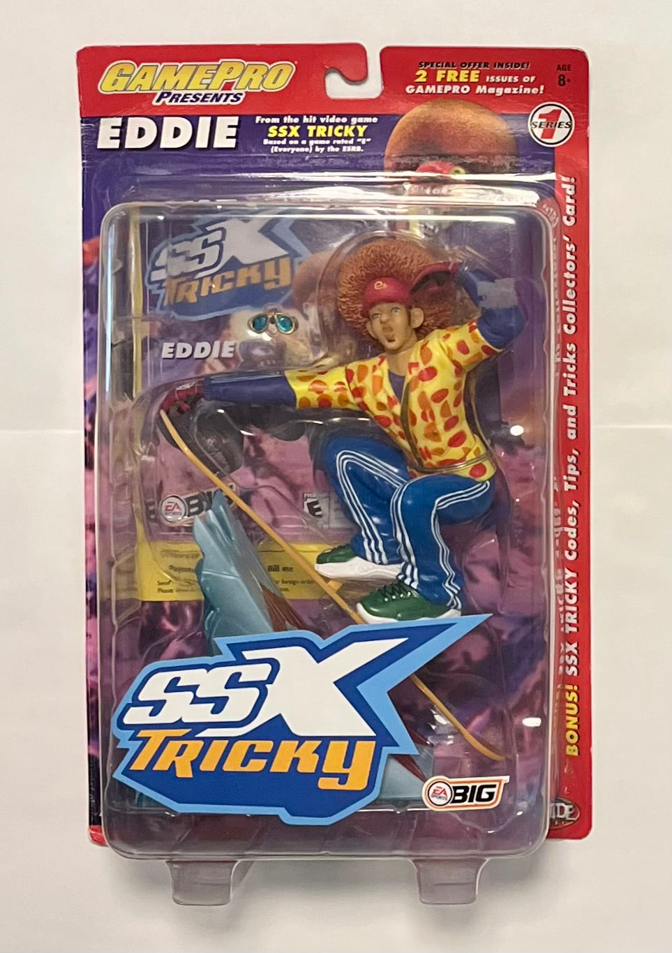 Joyride Studios SSX Tricky GamePro Series 1 Eddie Figure
