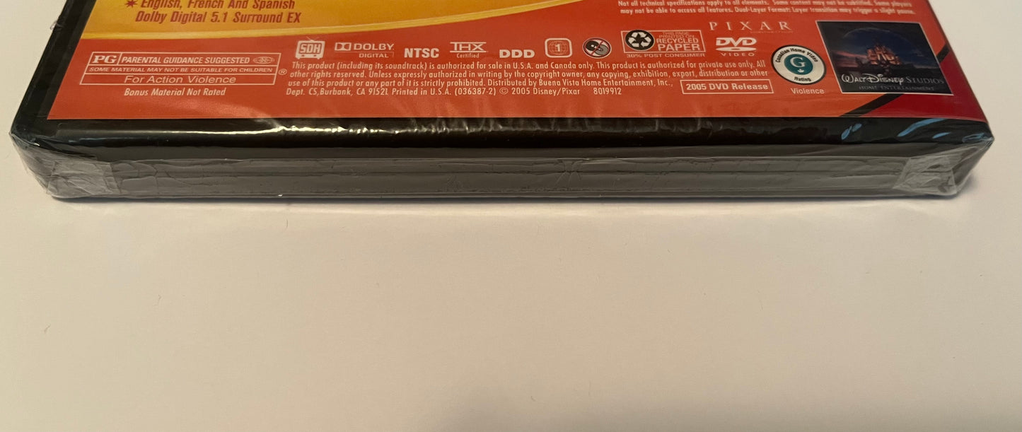 Disney Pixar The Incredibles DVD 2-Disc Collector’s Edition