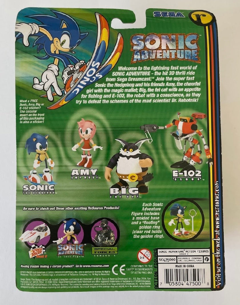 Sonic Adventure ReSaurus Amy Rose Series 2 Action Figure