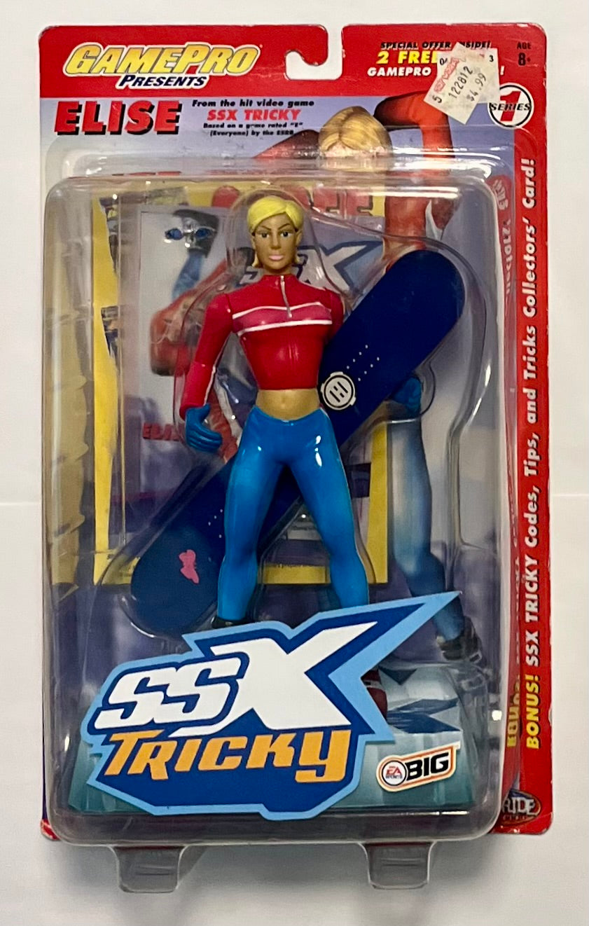 Joyride Studios SSX Tricky GamePro Series 1 Elise Figure Version 2 (B Condition)