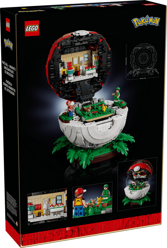 LEGO Pokémon Iconic Trainer Moments Poké Ball 72154