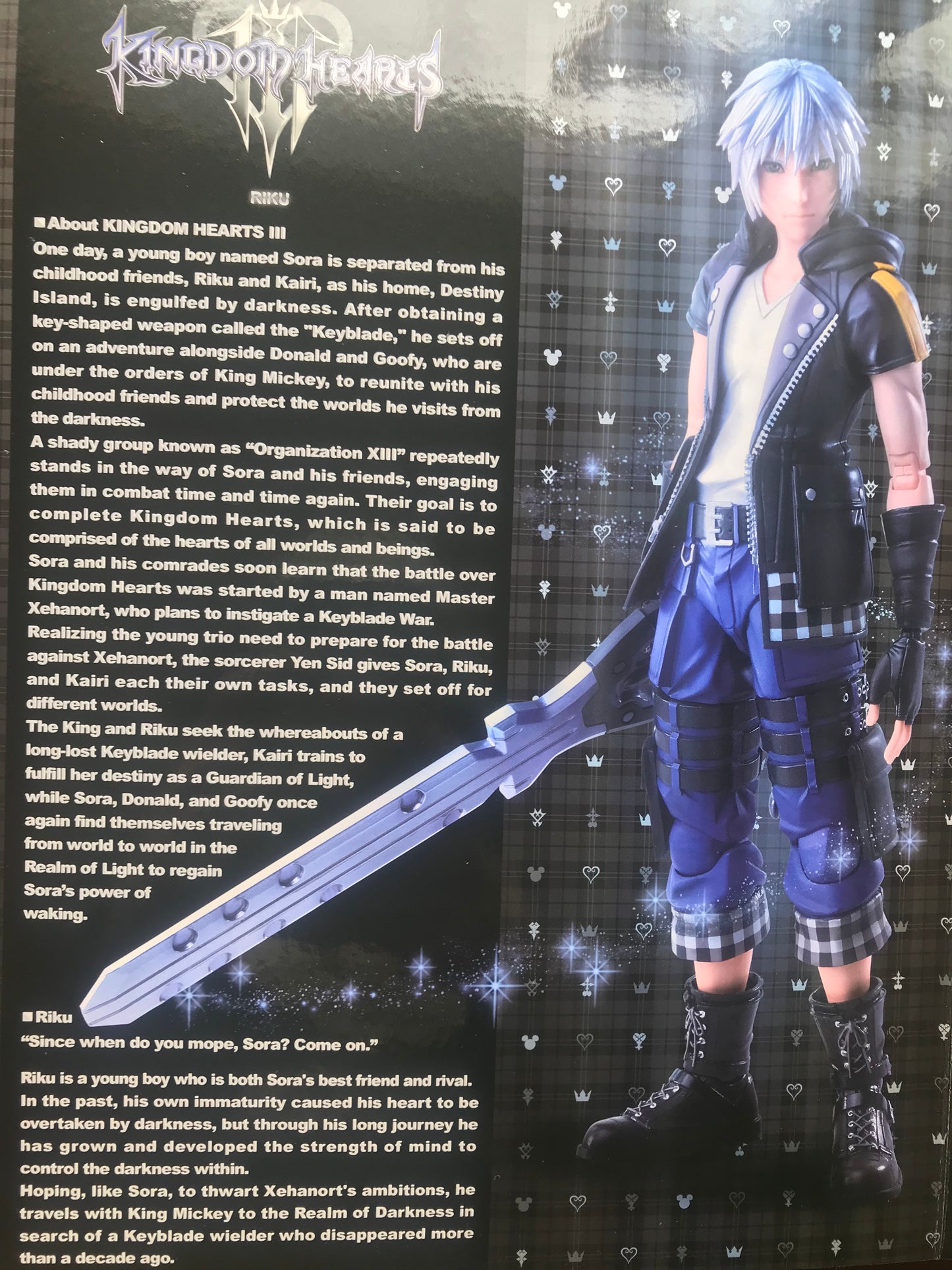 Play Arts Kai Kingdom Hearts III (3) Riku V2 (Deluxe Version) DX (Pre-Order)