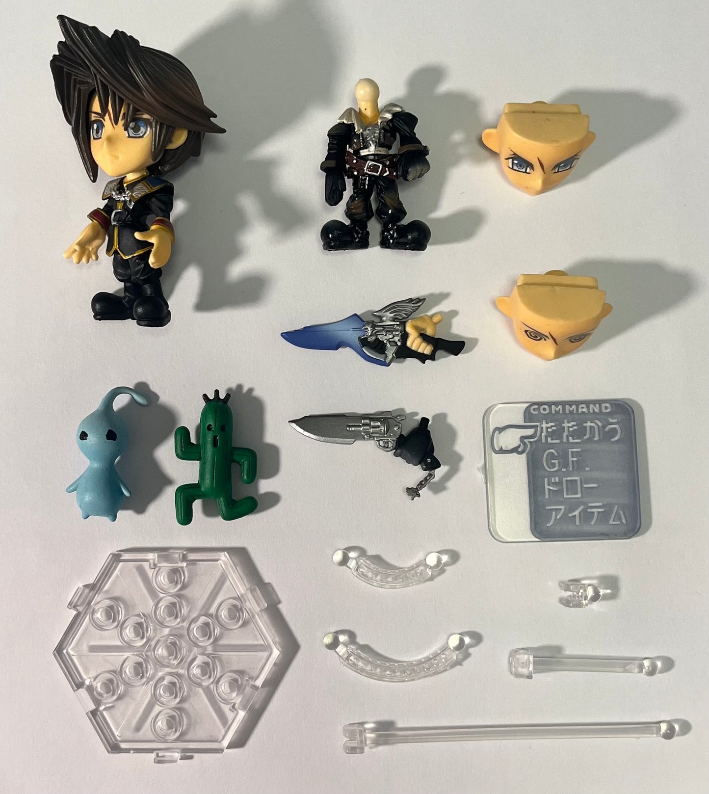 Trading Arts Kai Final Fantasy VIII (8) Mini Squall Leonhart Figure (Used) (Incomplete)