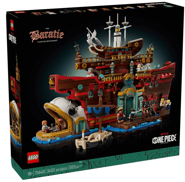 LEGO Netflix ONE PIECE The Baratie Floating Restaurant 75640