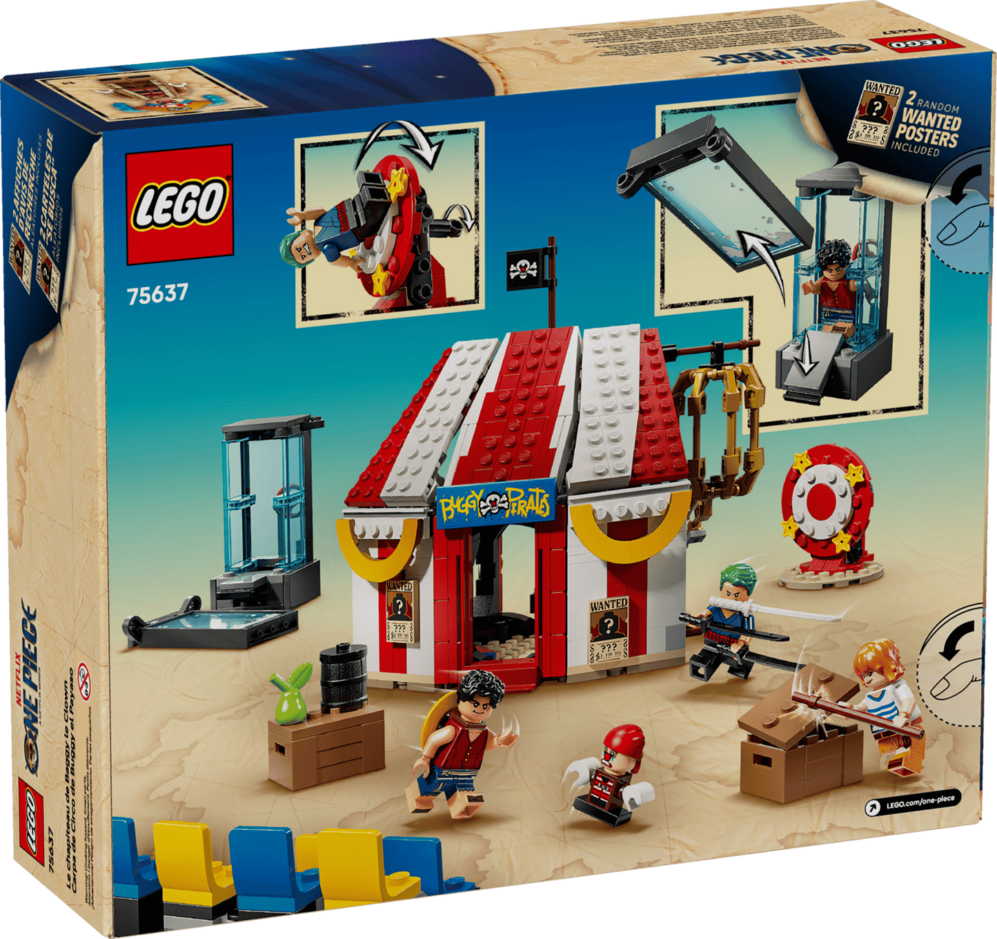 LEGO Netflix ONE PIECE Buggy the Clown’s Circus Tent 75637