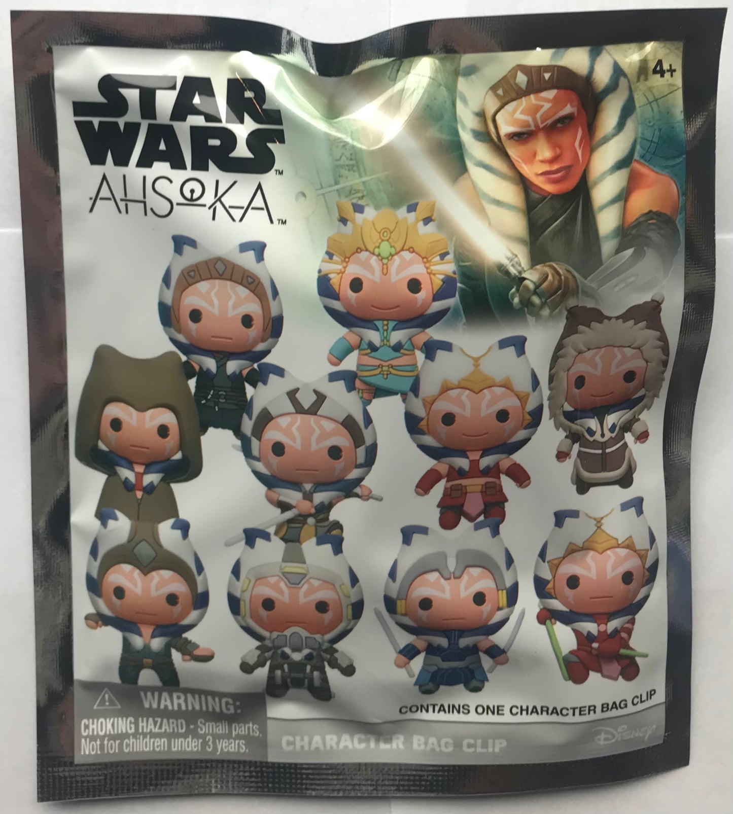 Star Wars: Ahsoka 3D Foam Bag Clip Random Character Blind Bag