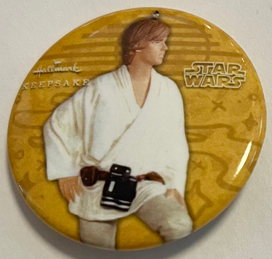 2019 SDCC Hallmark Star Wars Luke Skywalker Keepsake Pin Button