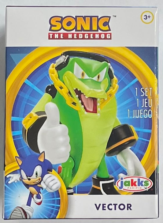 Jakks Sonic 2.5" Inch Boxed Vector Figure