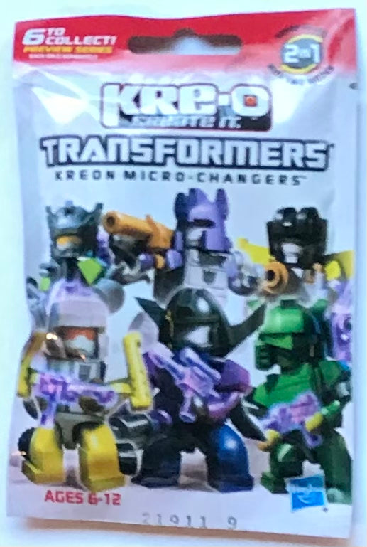 Kre-O Transformers Blind Bag Micro-Changers Preview Wave Hasbro Random Figure