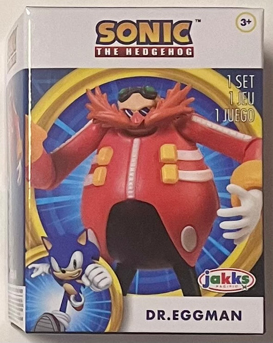 Jakks Sonic 2.5" Inch Boxed Dr. Eggman Figure Wave 12 Checklane