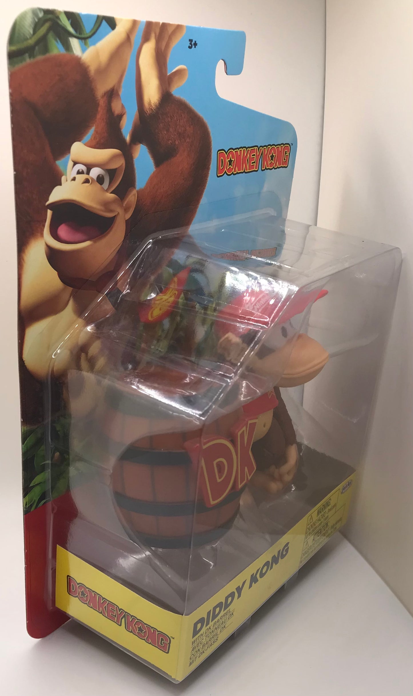 Jakks Pacific Donkey Kong 4" Inch Diddy Kong Action Figure