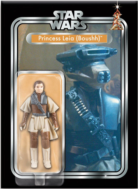 Aquarius Star Wars Princess Leia (Boushh) Figure Flat (Picture) Magnet