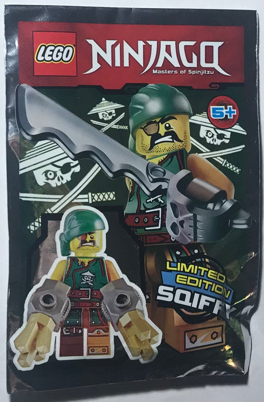 LEGO Ninjago Limited Edition Sqiffy Minifigure Foil Pack Bag 891612