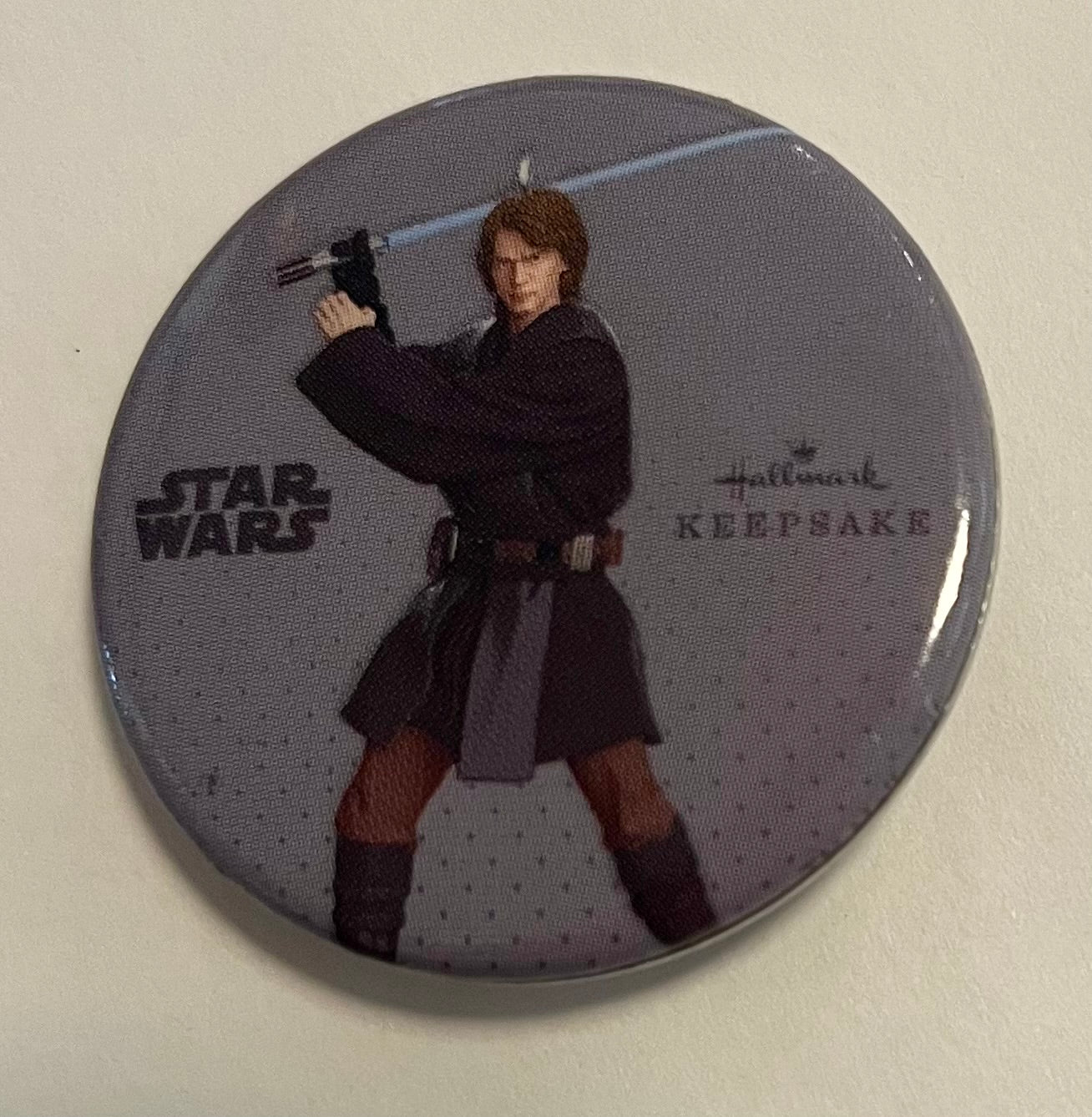 2023 SDCC Hallmark Star Wars Anakin Skywalker Keepsake Pin Button
