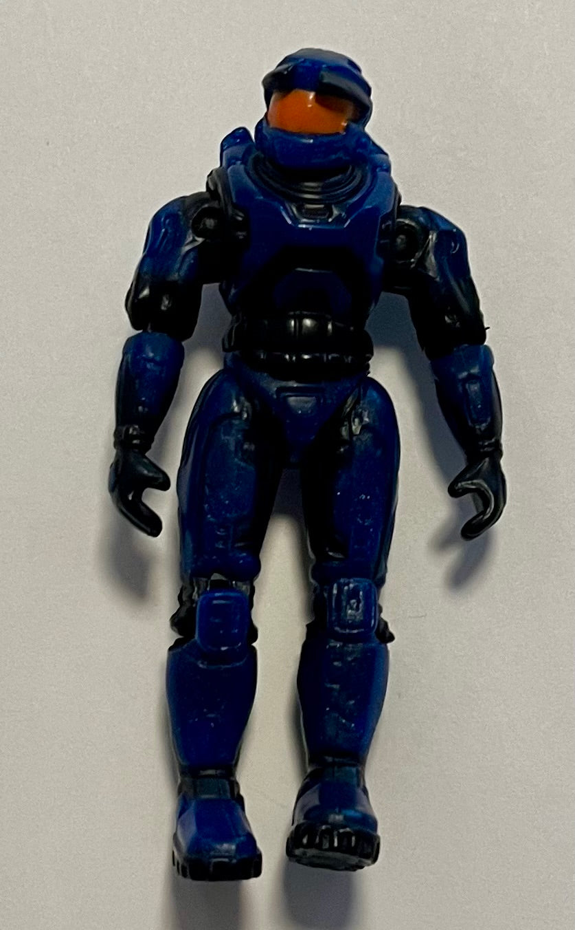 Joyride Studios Halo Mini Series Slayer Blue Spartan 3” Action Figure (Used)