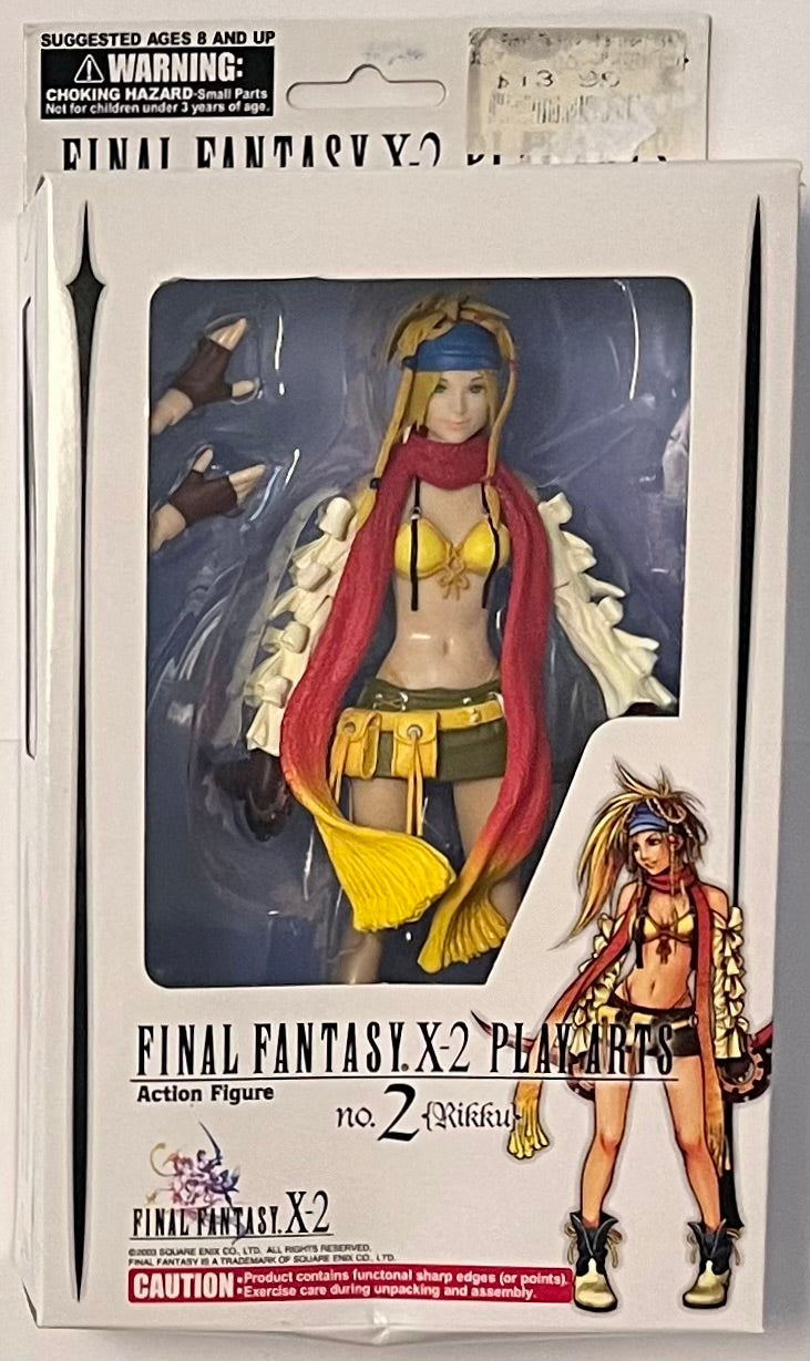 Play Arts Final Fantasy X-2 (10-2) Rikku Action Figure (B Condition)