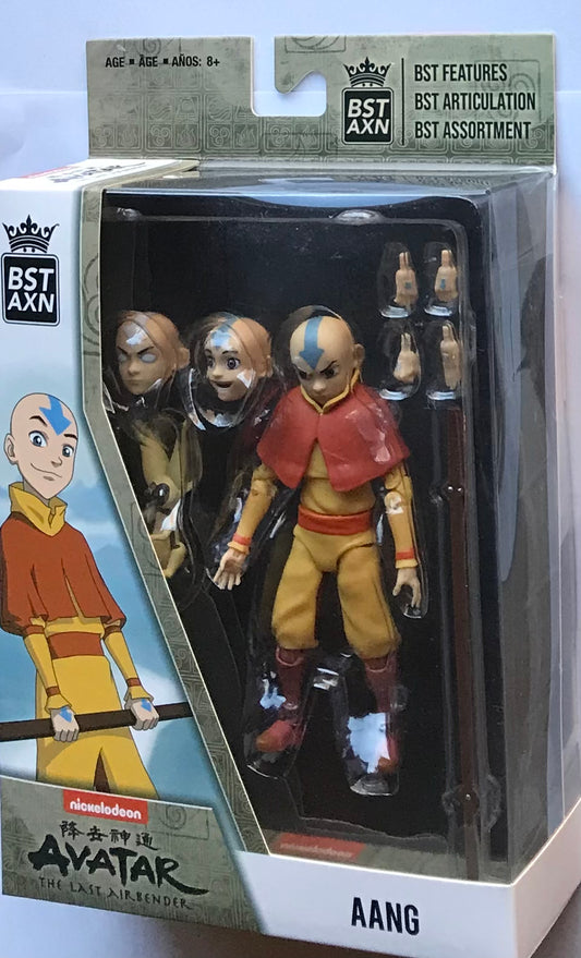 The Loyal Subjects BST AXN Avatar: The Last Airbender Aang Action Figure with Accessories (+ Momo)