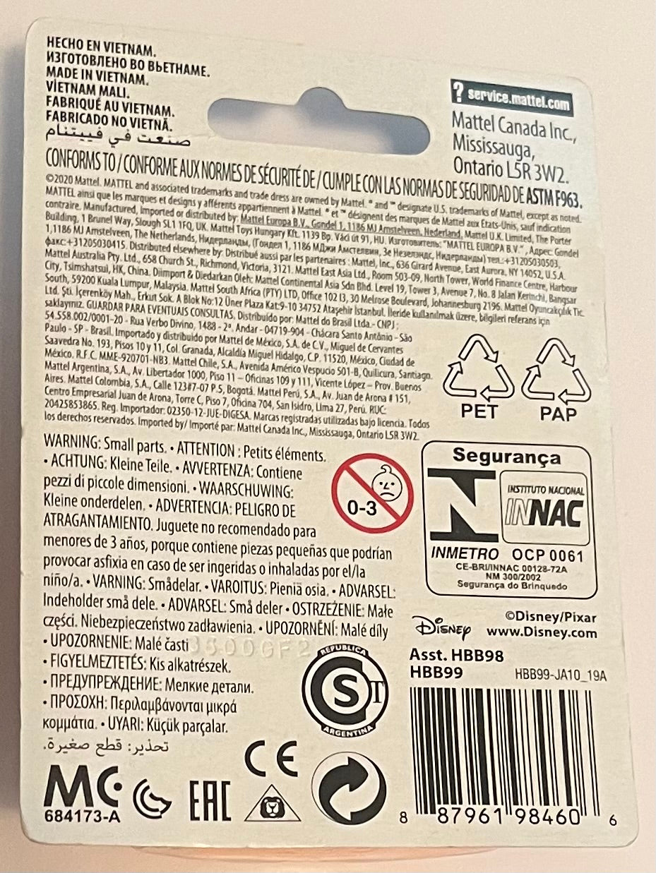 Mattel Micro Collection The Incredibles Elastigirl (Damaged Box)