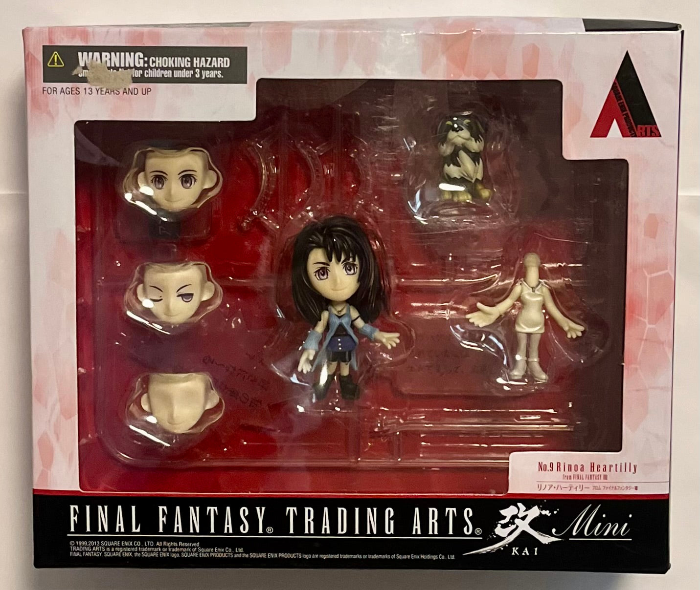 Trading Arts Kai Mini Final Fantasy VIII (8) Rinoa Heartilly Action Figure (B Condition)