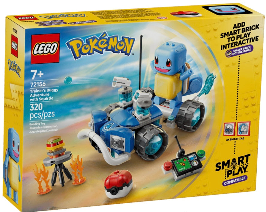 LEGO Pokémon Trainer’s Buggy Adventure with Squirtle 72156